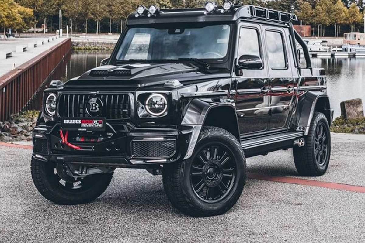 Chiec sieu ban tai Brabus 800 Adventure XLP Superblack do tu AMG G63