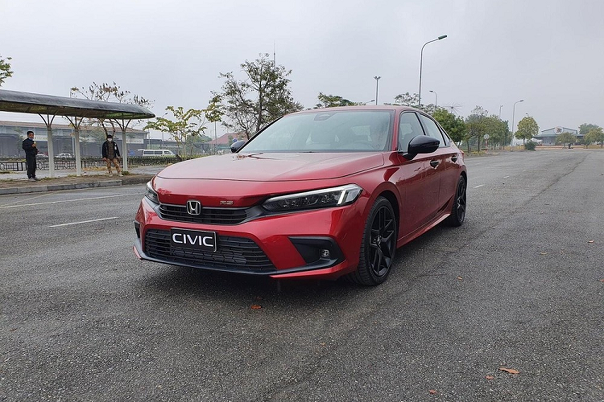 Tan thay Honda Civic 2022 chay thu tai Viet Nam, cho ngay ra mat