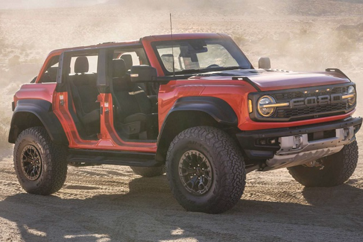 Ford Bronco Raptor phien ban hang dau, suc manh off-road 