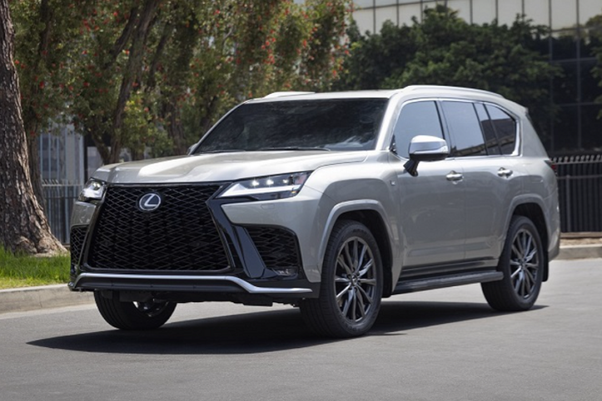 Chiem nguong Lexus LX 600 F Sport se ve Viet Nam trong nam 2022