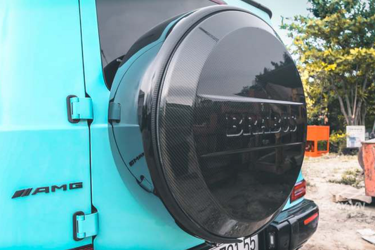 Can canh Mercedes-AMG G63 hon 10 ty do Brabus mau doc o Sai Gon-Hinh-6