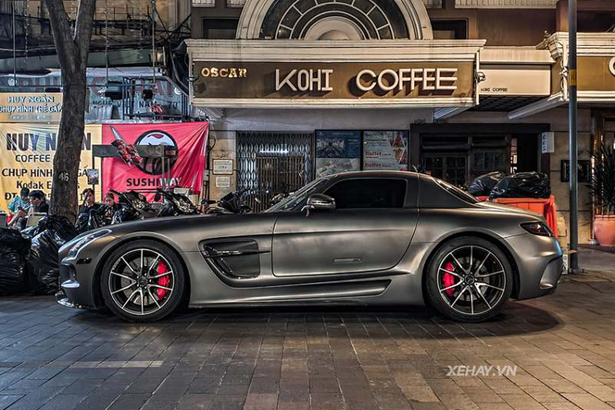 Mercedes-AMG SLS hon 12 ty do bodykit Black-Series tai Sai Gon-Hinh-3