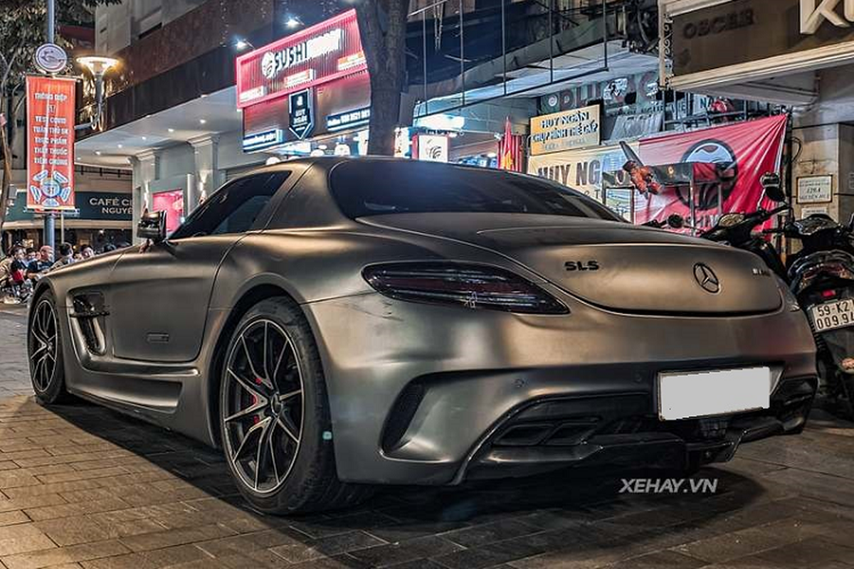 Mercedes-AMG SLS hon 12 ty do bodykit Black-Series tai Sai Gon-Hinh-6