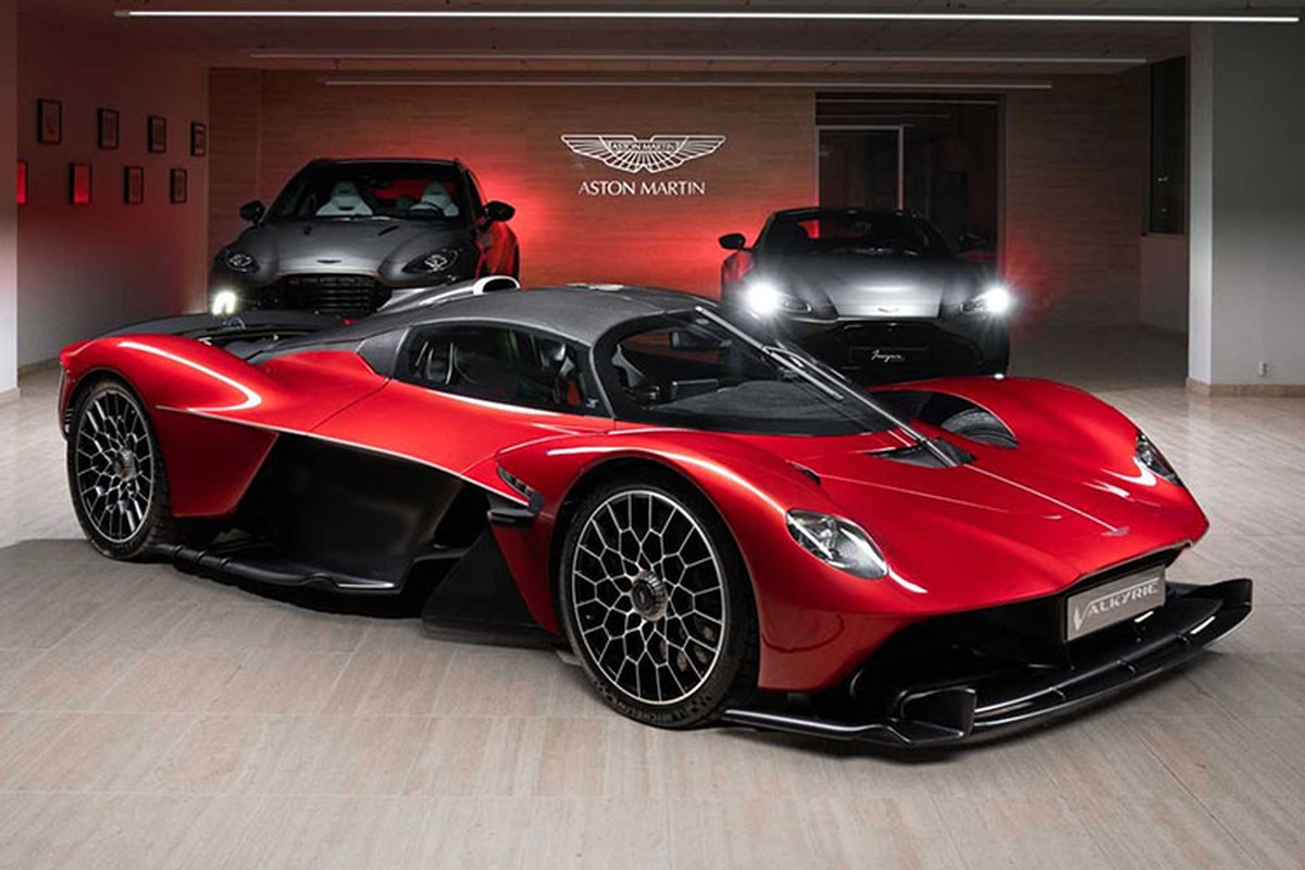 Ngam sieu pham Aston Martin Valkyrie mau Supernova Red tuyet dep-Hinh-7