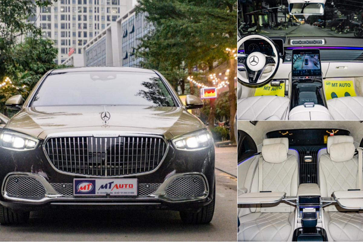 Mercedes-Maybach S680 hon 25 ty dong, mau son du tau Vinfast Fadil