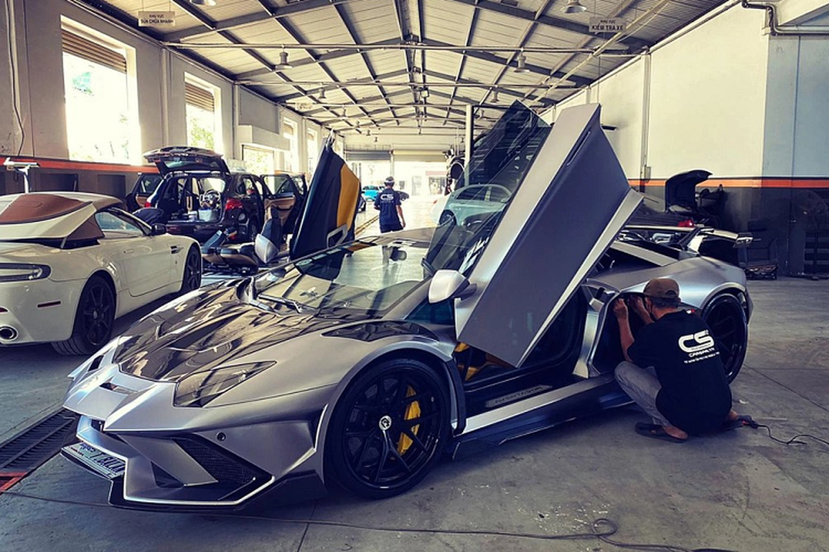 Sau Tet Nham Dan, Lamborghini Aventador Duke Dynamics lai 