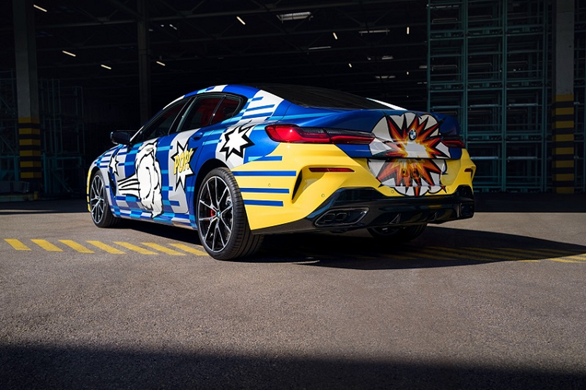 BMW 8 X JEFF KOONS gan 8 ty dong, phoi mau day “tinh nghich”-Hinh-5