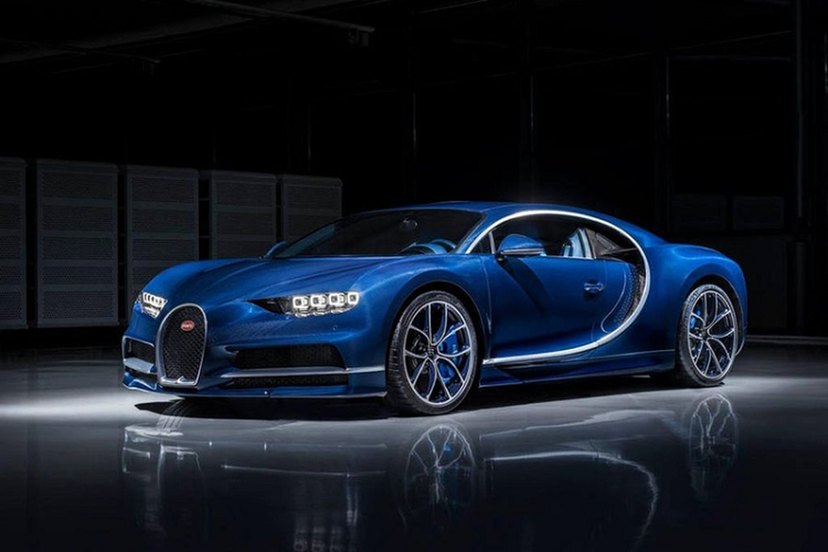 Nhung tuy chon dat do cua Bugatti Chiron, mau son du mua sieu xe