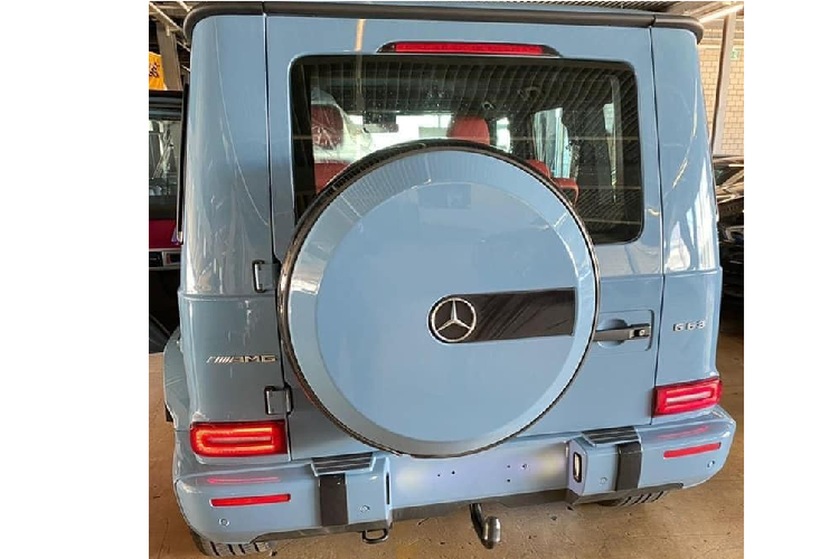 Mercedes-AMG G63 xanh China 