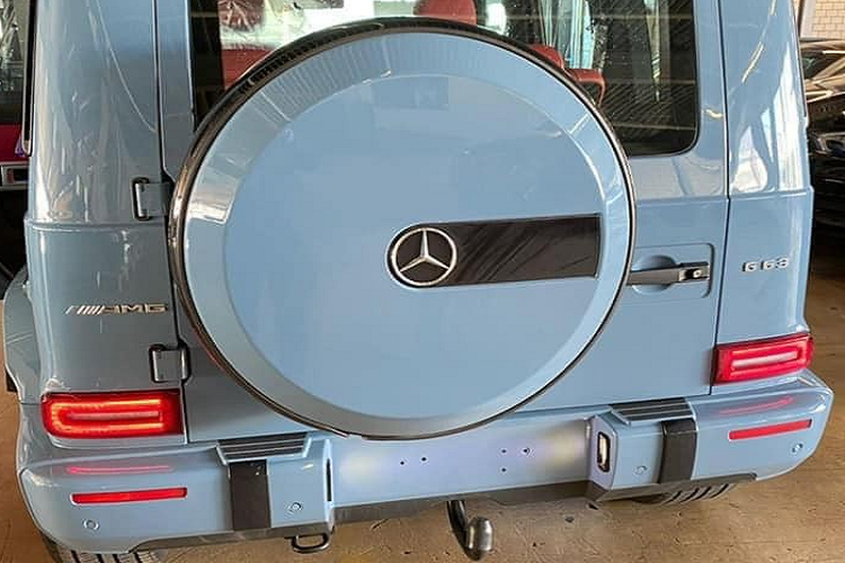 Mercedes-AMG G63 xanh China 