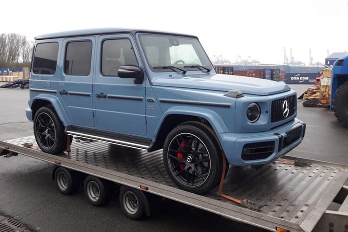 Mercedes-AMG G63 xanh China 