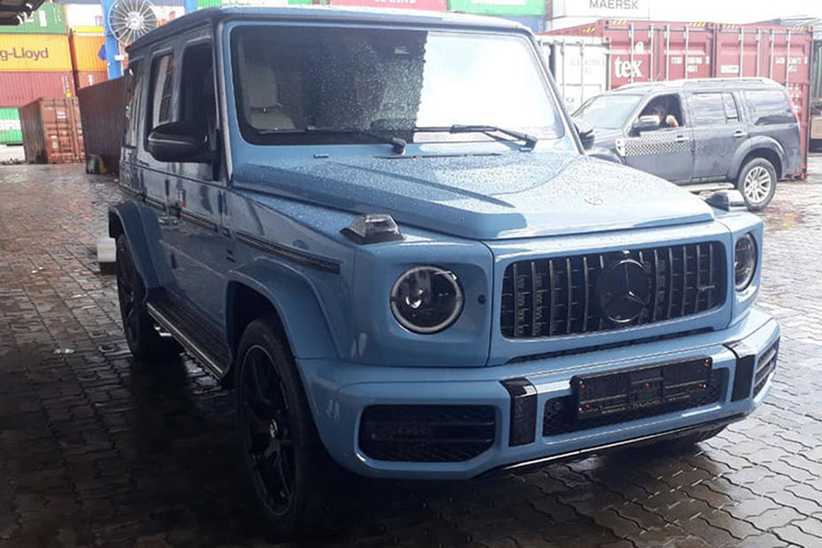 Mercedes-AMG G63 xanh China 