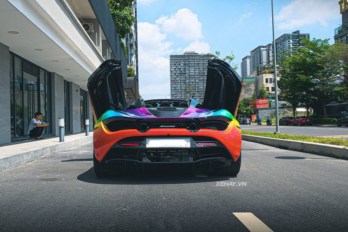 Ngam McLaren 720S Spider “bay sac cau vong” doc nhat Viet Nam-Hinh-5