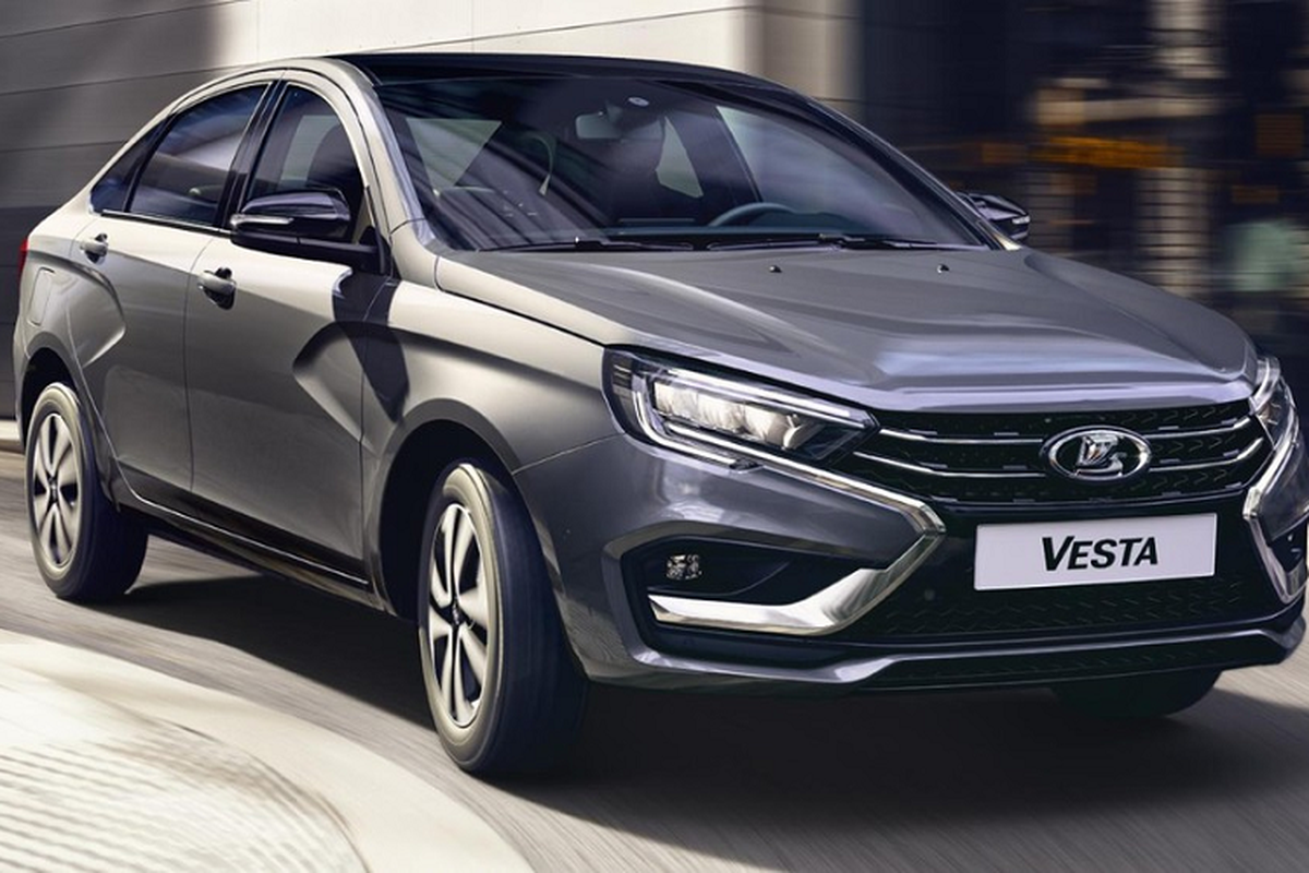 Lada Vesta 2022 gia re Nga ven man, canh tranh Hyundai Accent-Hinh-2