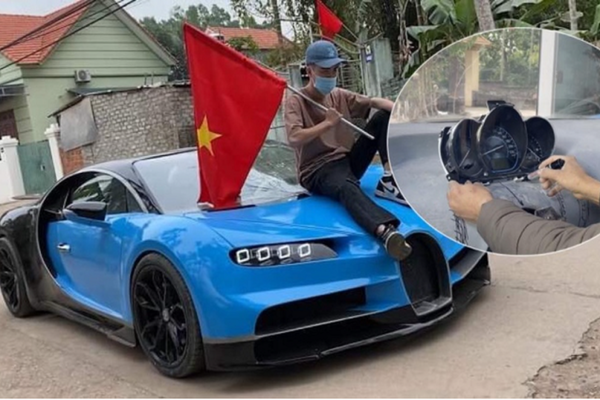 Bugatti Chiron “tu che made in Vietnam” hoan thien noi that