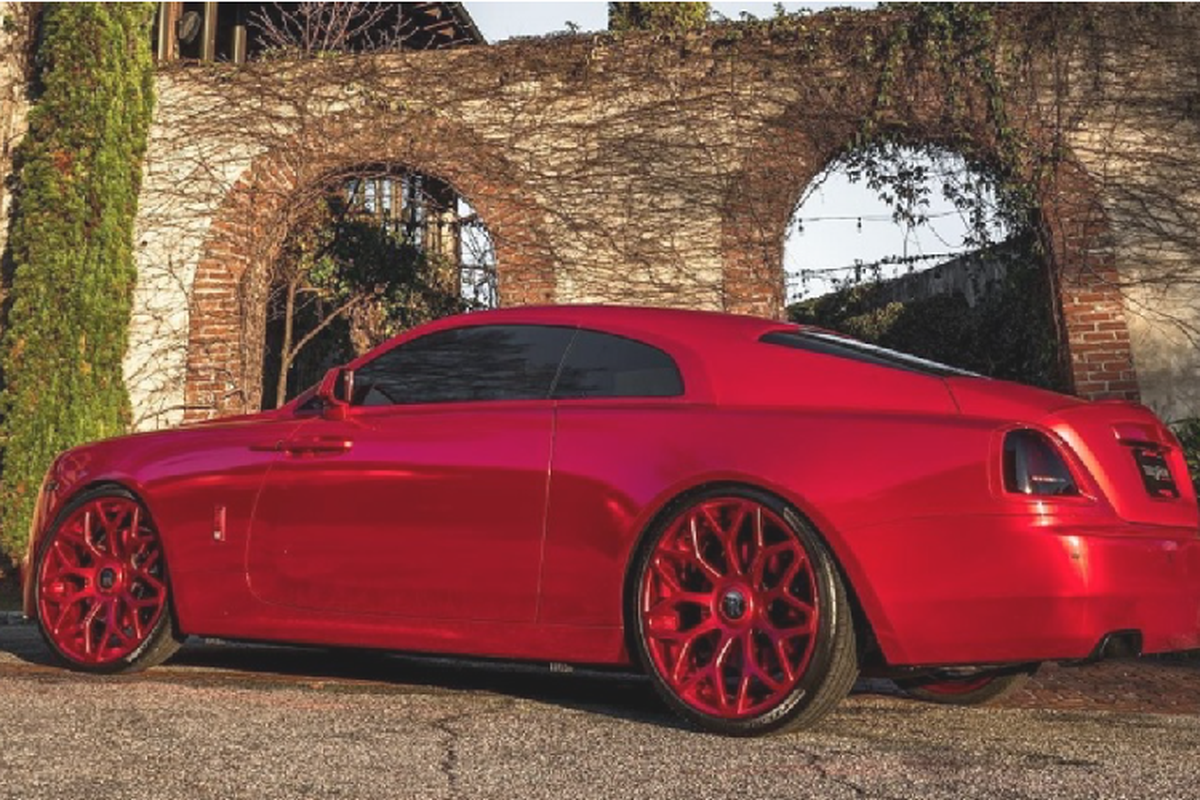 Mansory ra tay, Rolls-Royce Wraith “khoac ao” do ruc mot goc troi-Hinh-7