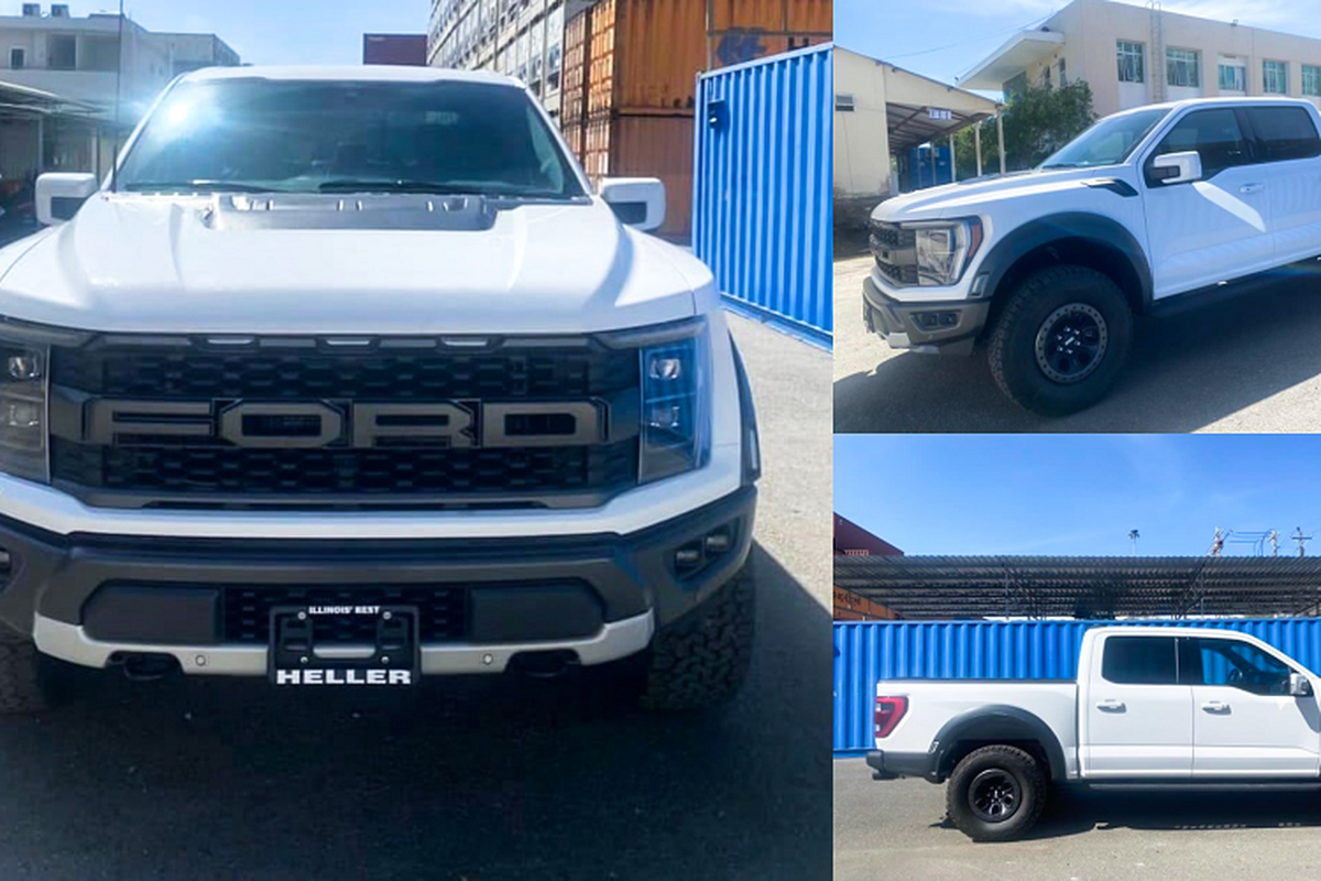 Chiec Ford F-150 Raptor 2022 dau tien ve Viet Nam hon 5 ty dong