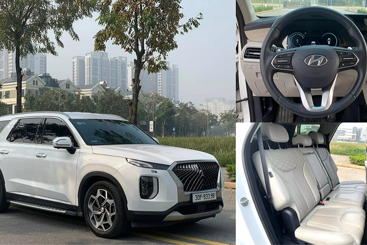 Hyundai Palisade 2019 len san xe cu Ha Noi, hon 2,3 ty dong