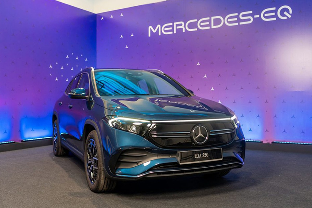 Mercedes-Benz EQA 2022 ra mat Dong Nam A, tu 1,5 ty dong