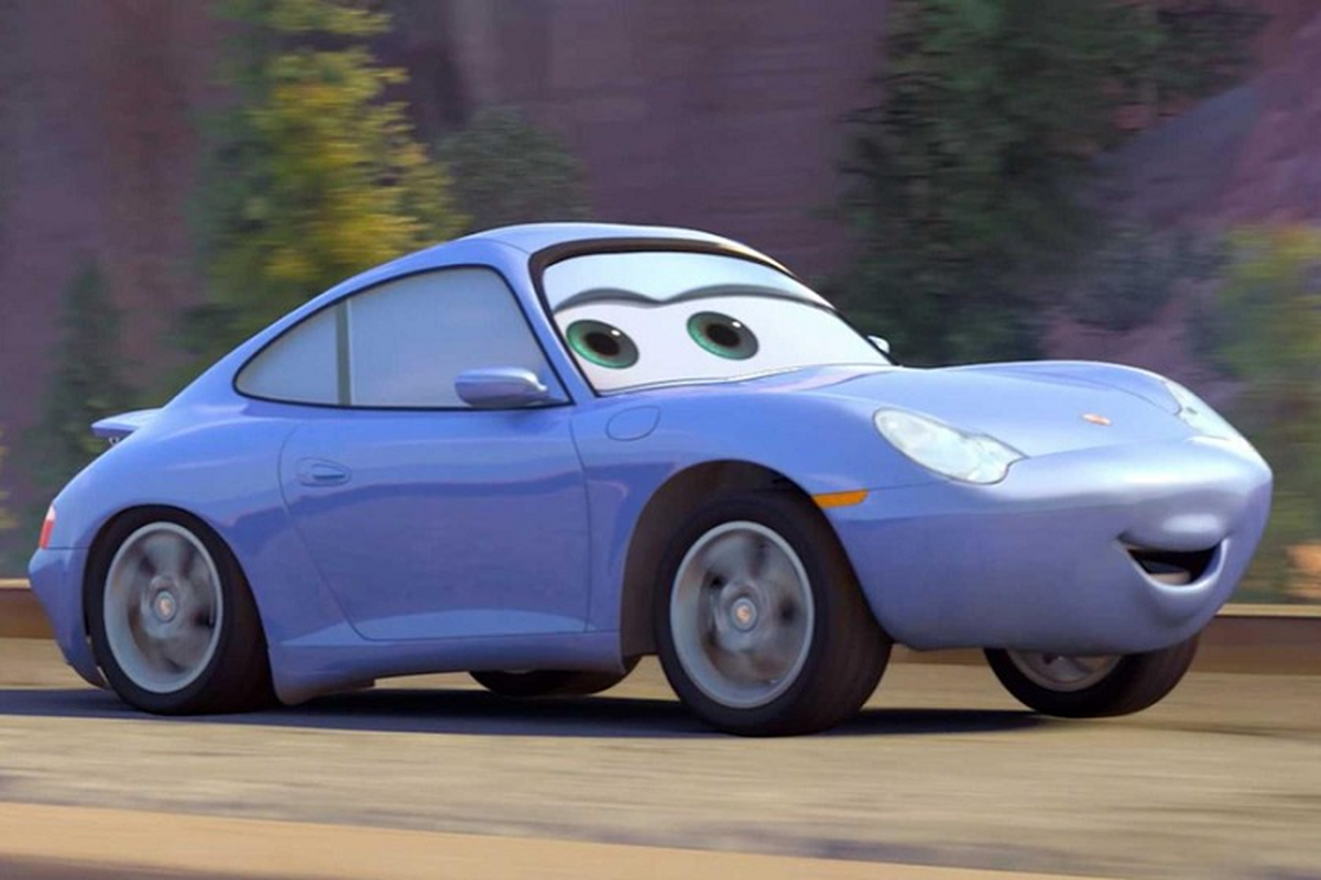 Porsche bat tay Pixar tao ra sieu xe Sally Carrera 911 doc nhat