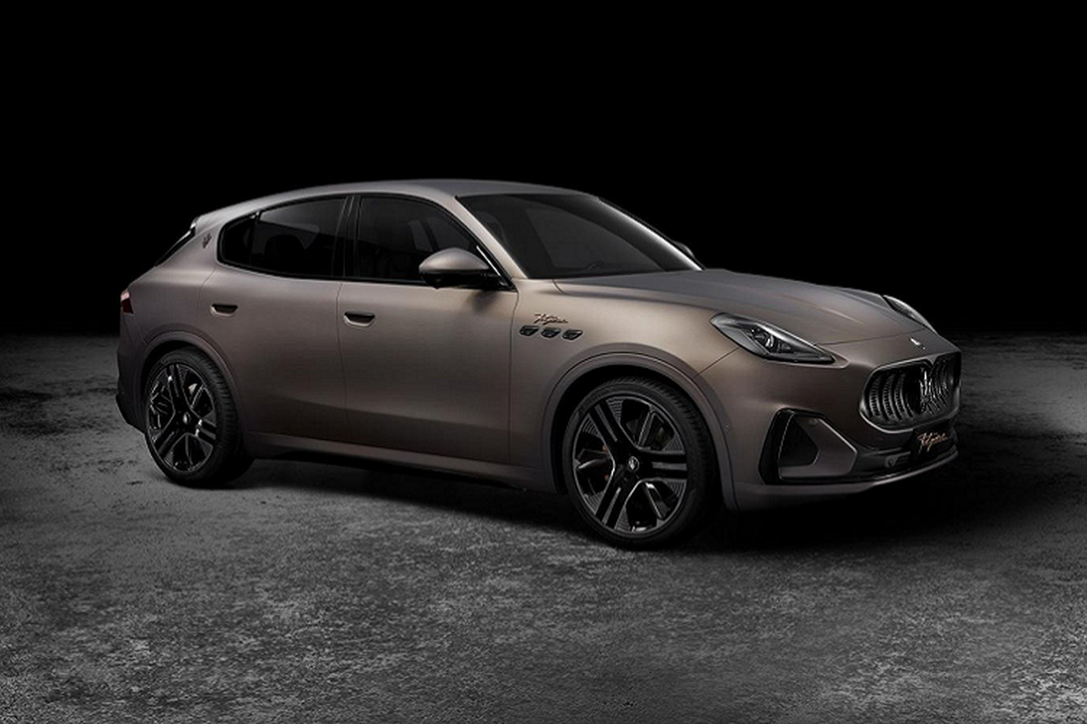 SUV Maserati Grecale 2022 hang sang lo dien, se co ban chay dien-Hinh-12