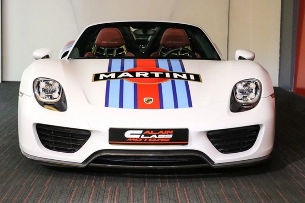 Dai gia Hoang Kim Khanh tau Porsche 918 Spyder vai chuc ty dong-Hinh-3