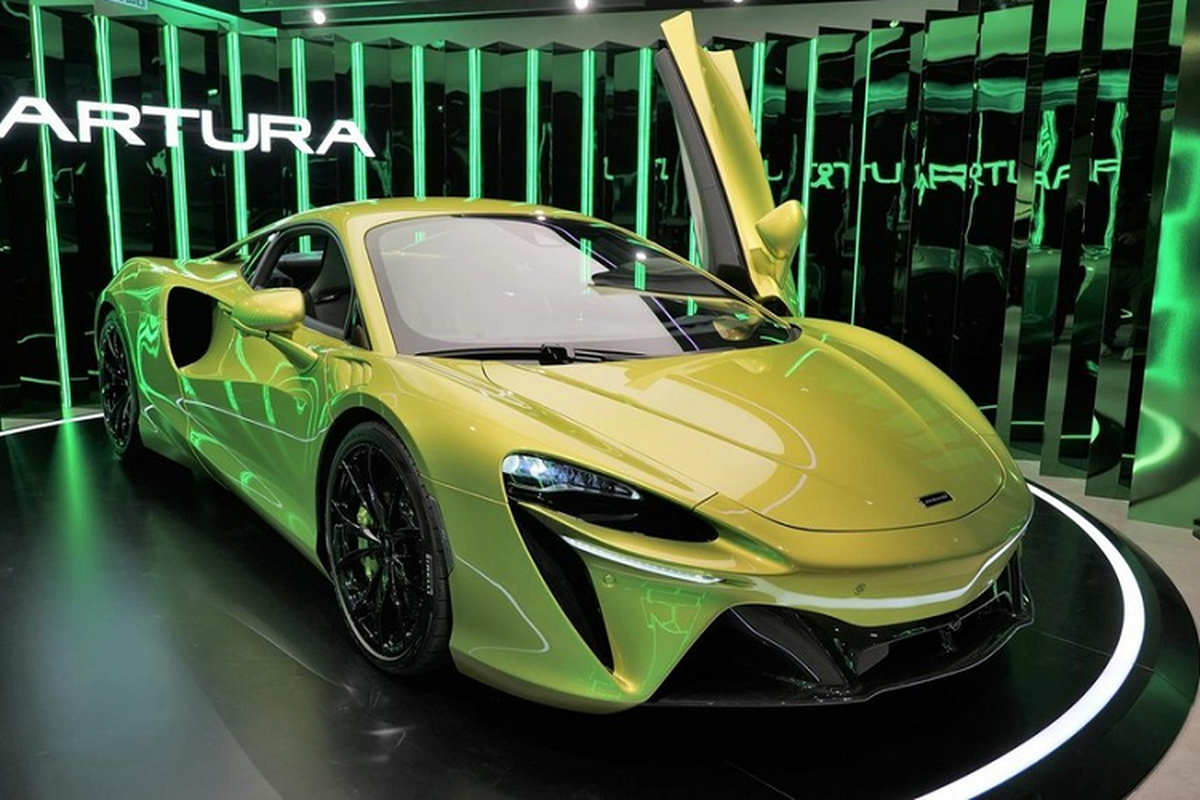 McLaren Artura hybrid chao ban tu 15,99 ty dong tai Viet Nam