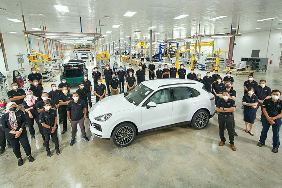 Porsche Cayenne dau tien xuat xuong tai Malaysia, tu 2,98 ty dong