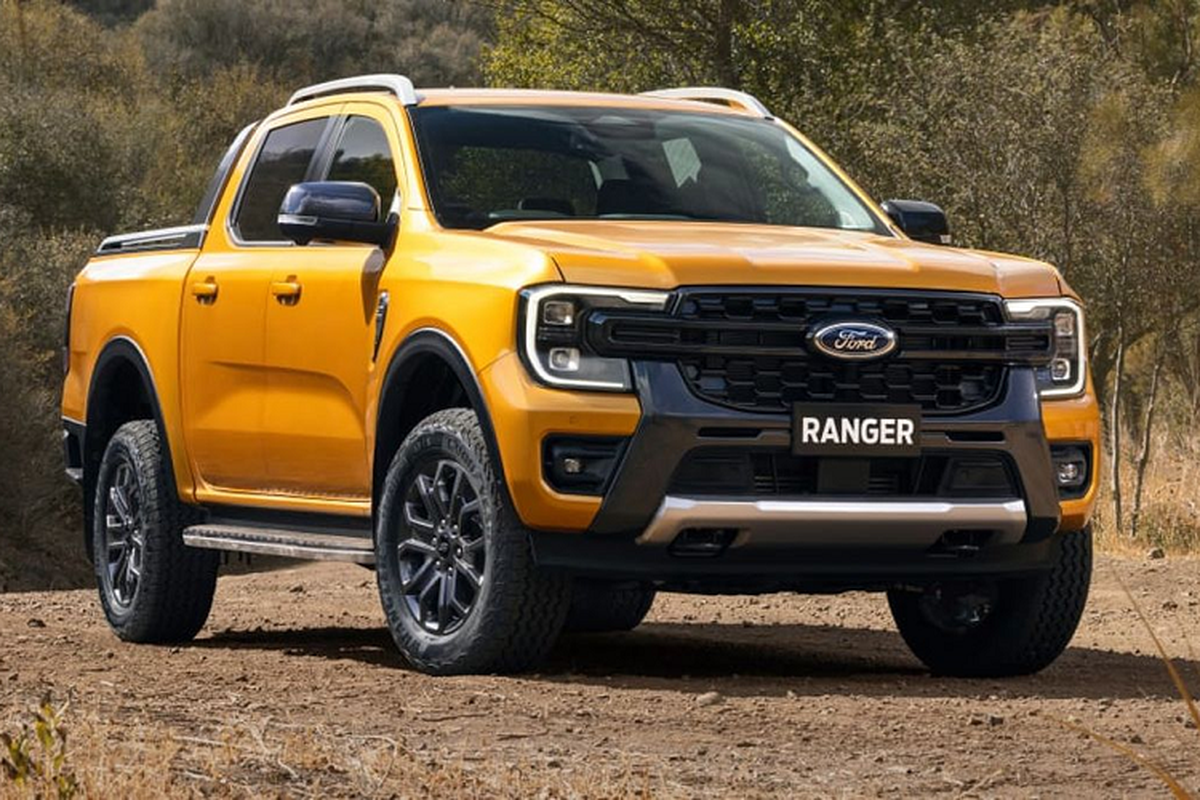 Ford Ranger 2022 moi lan dau tien khong co tuy chon hop so san