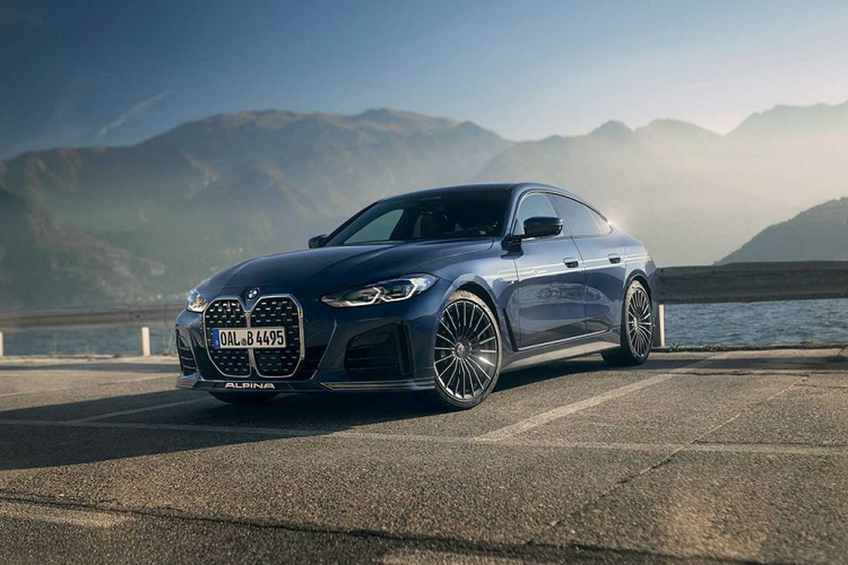 Chi tiet Alpina B4 Gran Coupe tu 2,3 ty dong, manh hon ca BMW M4