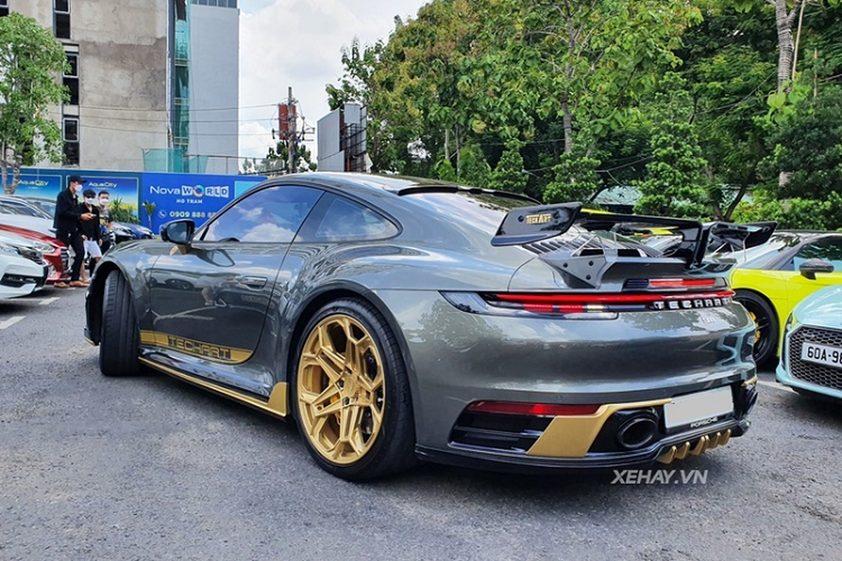 Porsche 911 gan 9 ty, do “full giap” TechArt doc nhat Viet Nam-Hinh-4