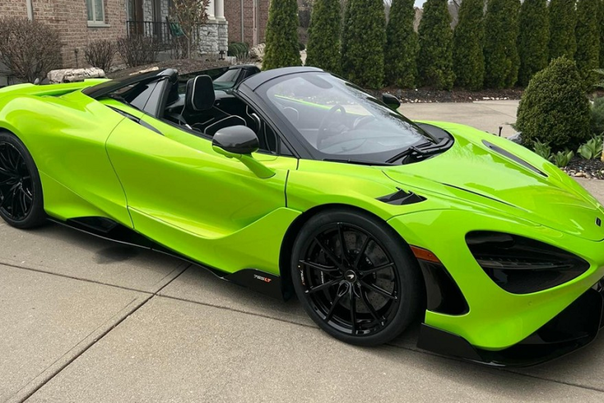 Dai gia Viet doi McLaren 765LT lay 765LT Spider mui tran 