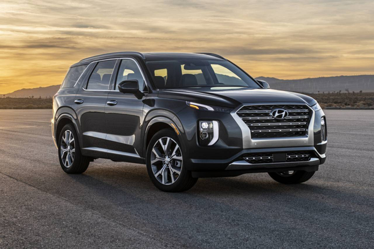 Mau xe SUV Hyundai Palisade 2023 he lo thiet ke truoc ngay ra mat-Hinh-2