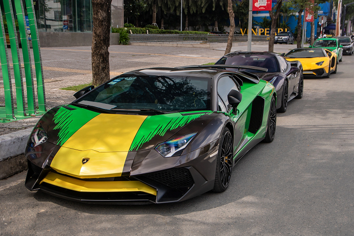 Lamborghini Aventador SV hon 30 ty vua ve Viet Nam da 