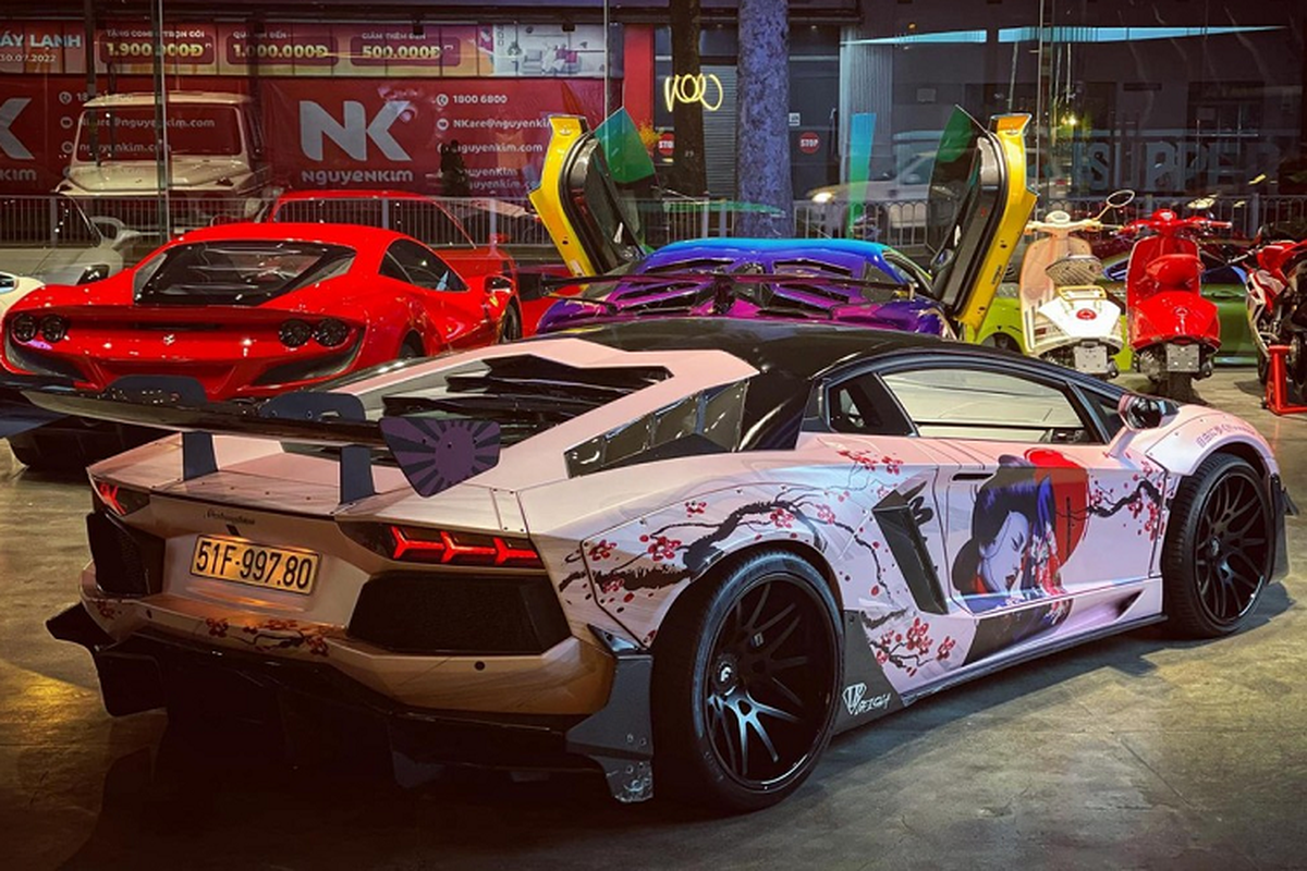 “Cuc pham” Lamborghini Aventador Limited Edition 50 doc nhat Viet Nam-Hinh-4