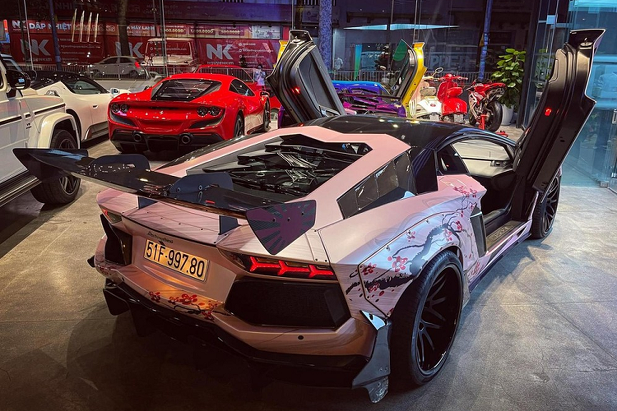 “Cuc pham” Lamborghini Aventador Limited Edition 50 doc nhat Viet Nam-Hinh-6