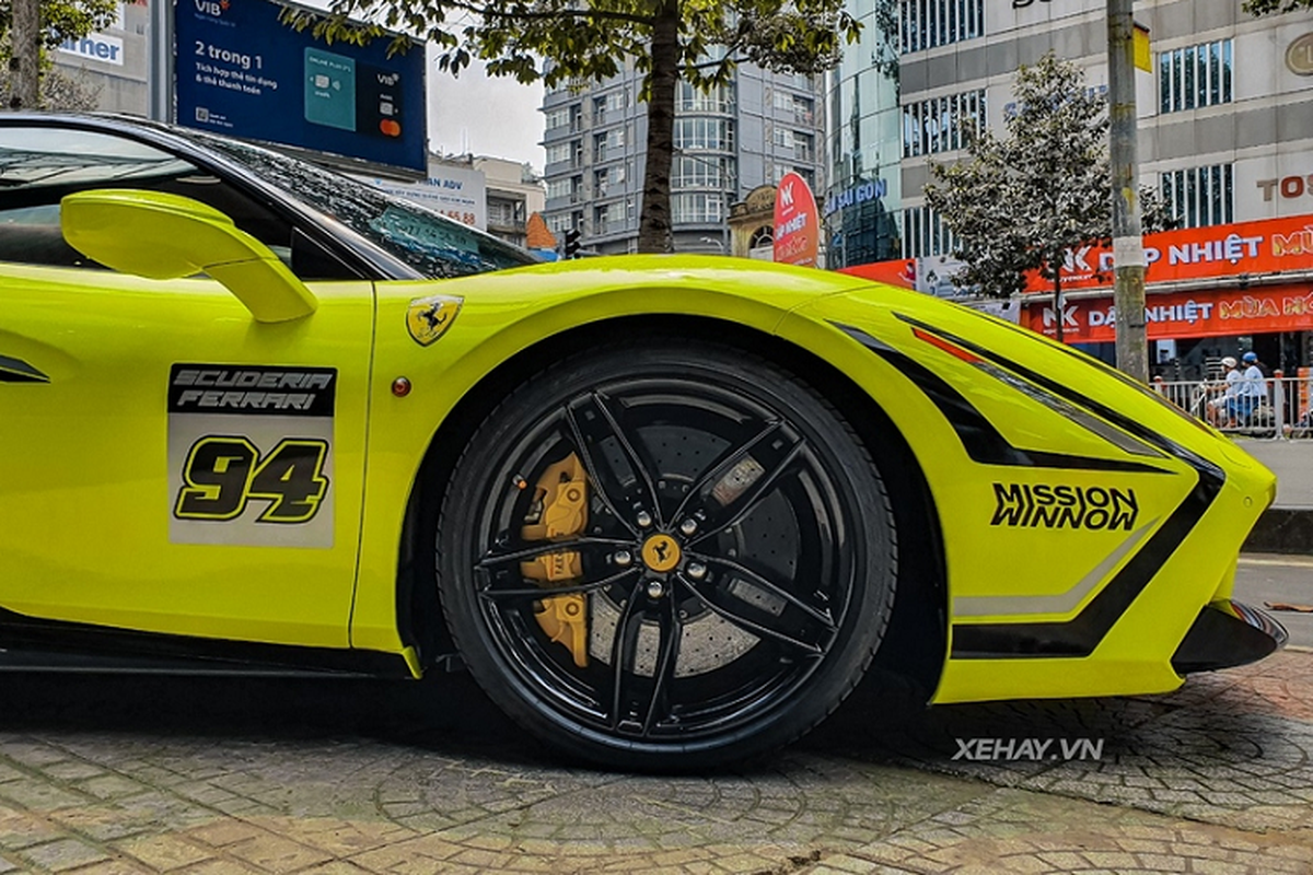 Ferrari 488 GTB cua Cuong Do la duoc dan choi Tien Giang 