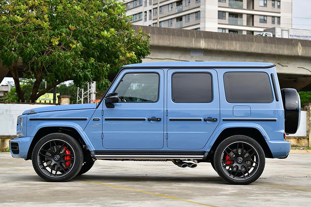 Mercedes-AMG G63 China Blue giong Cuong Do la nhung noi that 