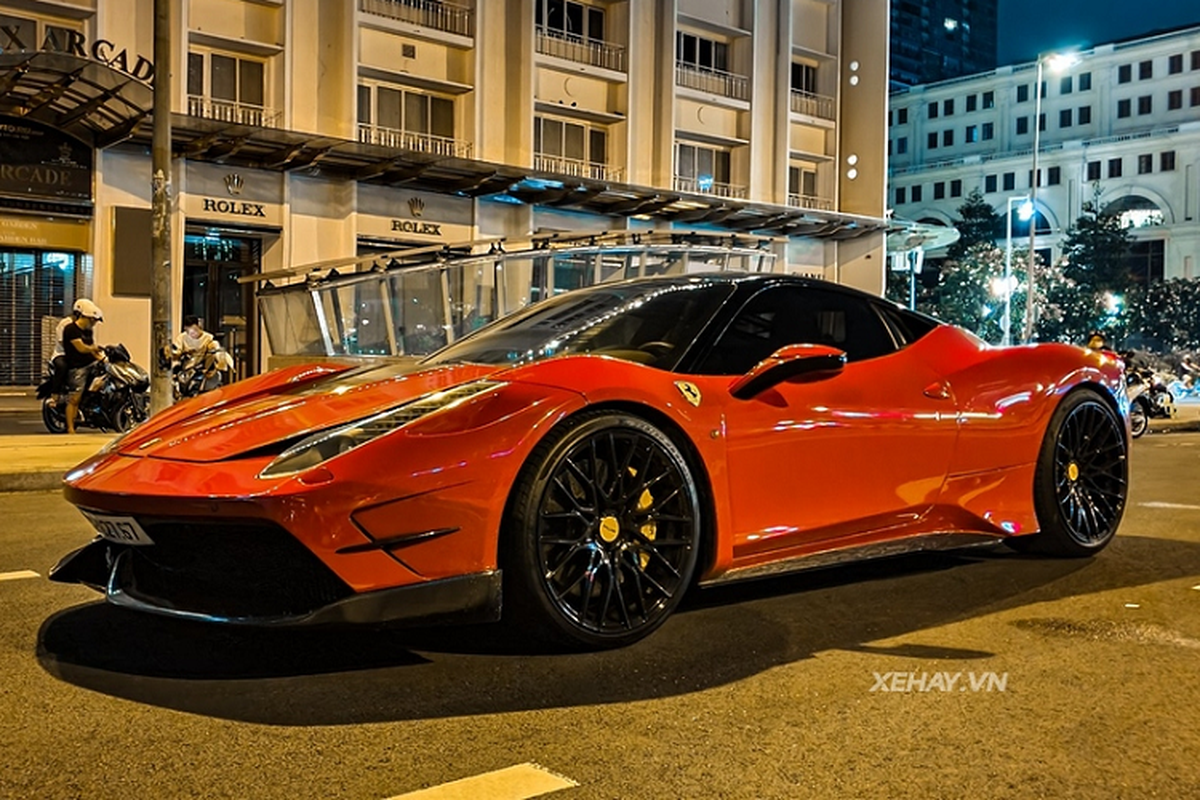 Ferrari 458 Italia Misha Designs cua Tong Dong Khue lo dien sau su co 