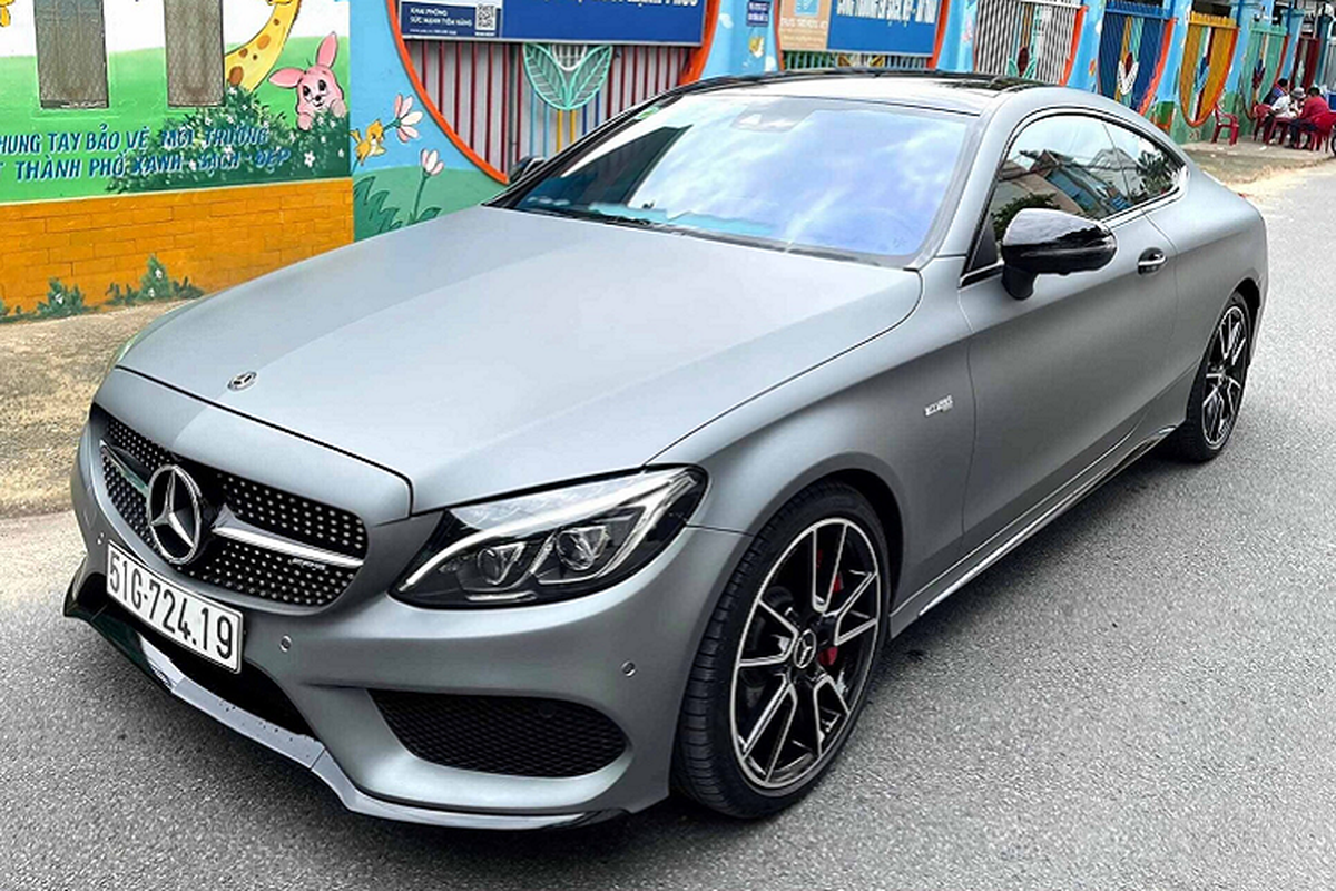 Mercedes-AMG C43 Coupe chay 4 nam, rao ban 3,6 ty o Sai Gon-Hinh-2