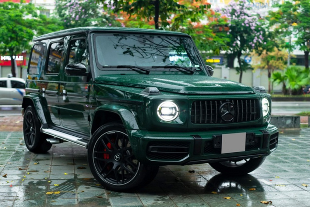 Mercedes-AMG G63 2022 mau hiem chao ban toi 14,8 ty tai Viet Nam