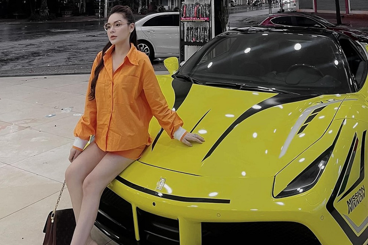 Ferrari 488 GTB mau doc, hon 10 ty ve tay hot girl 9x Dak Lak