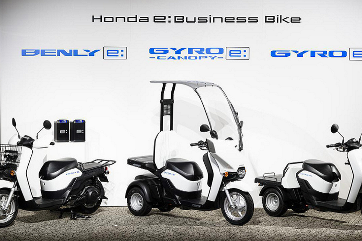 Honda Gyro Canopy:e dien 3 banh hon 130 trieu sap ve Viet Nam