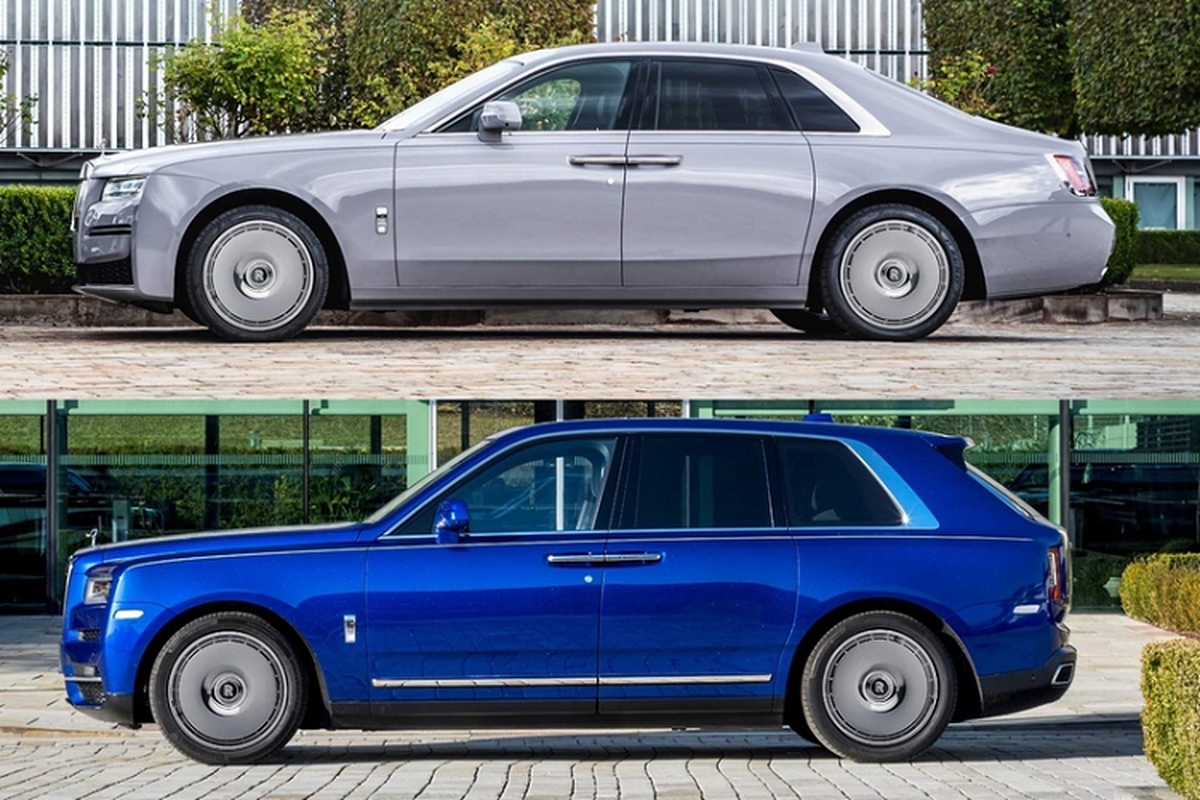 Mam Rolls-Royce Phantom 2023 sieu sang lap len Ghost va Cullinan se ra sao?