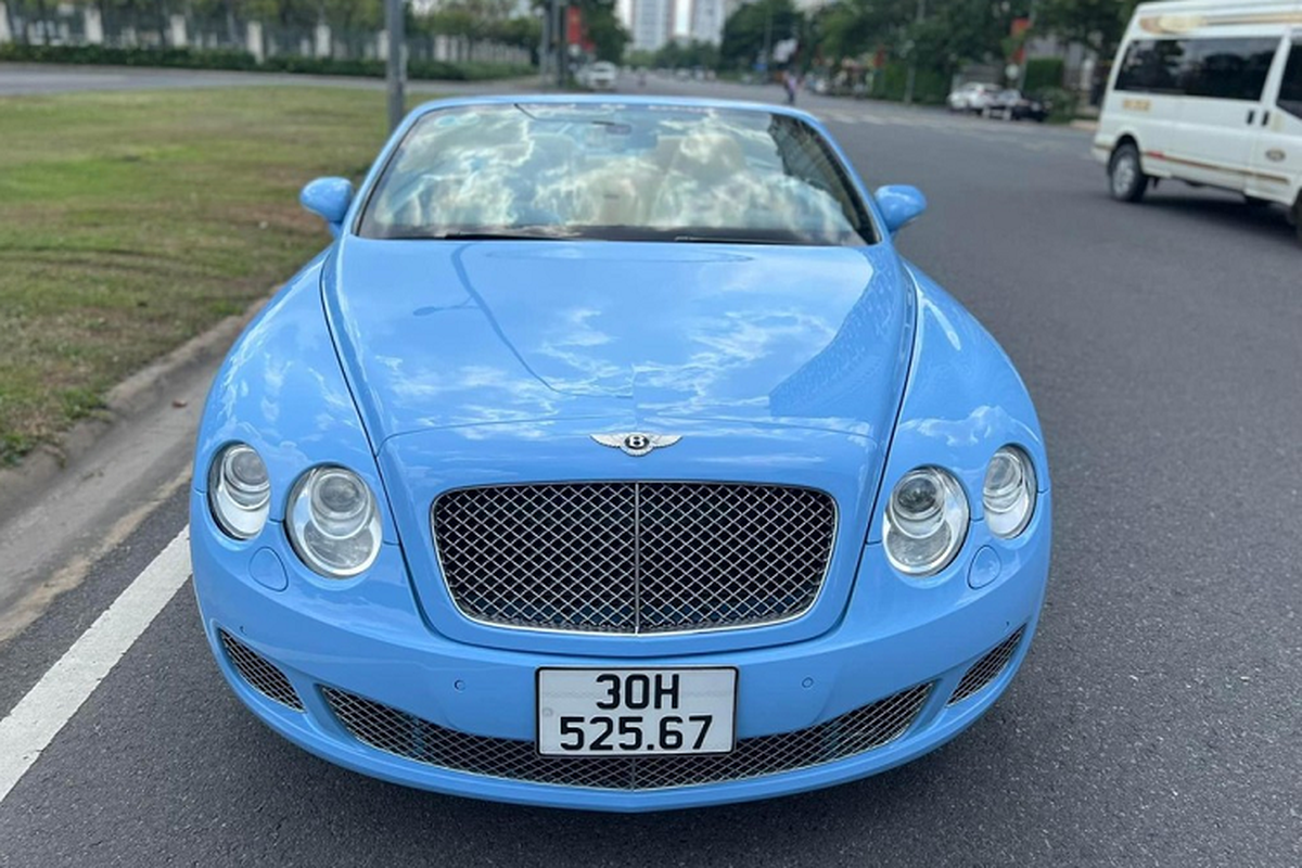 “Hoa hau gia” Bentley Continental GTC hon 15 tuoi, ban 3 ty o Ha Noi-Hinh-3