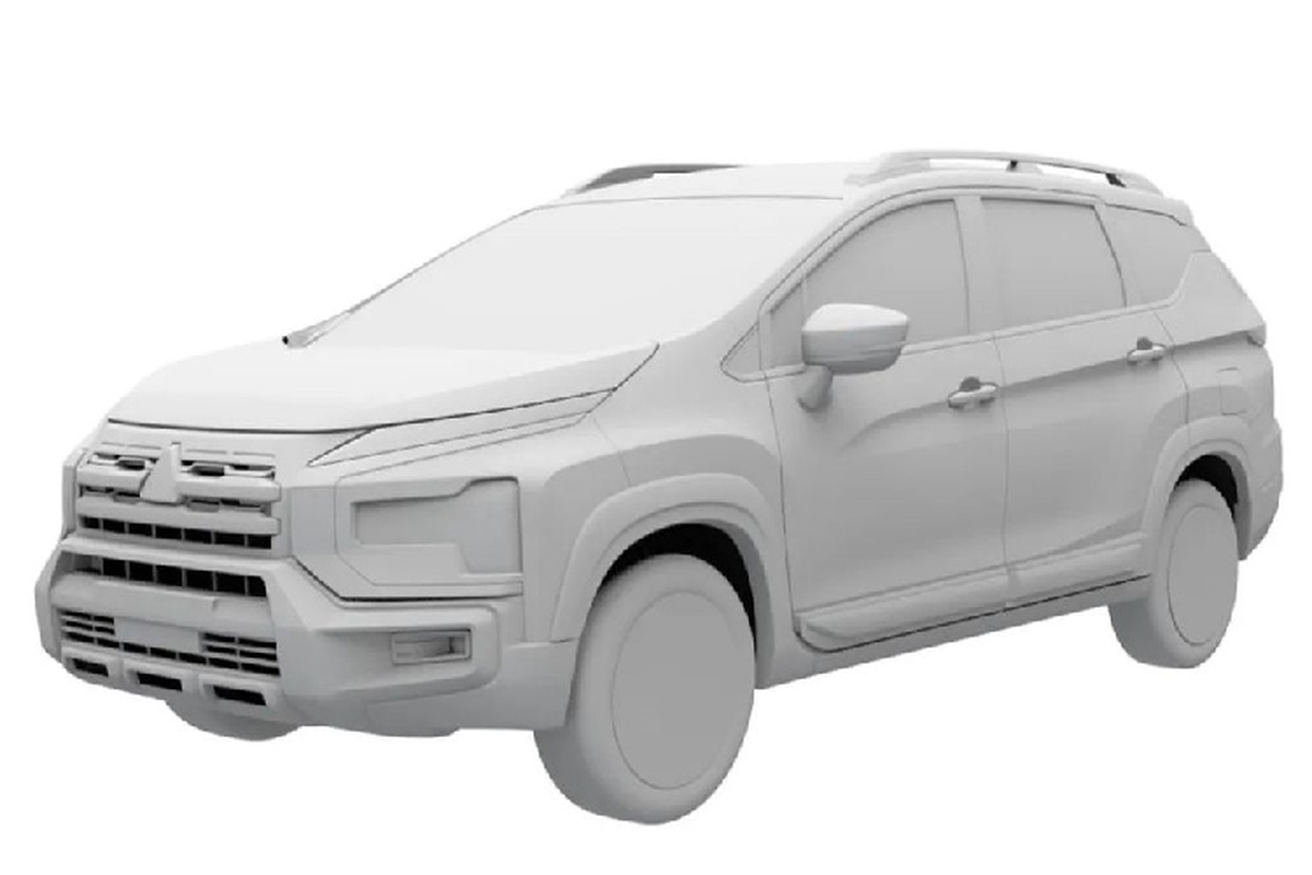 Mitsubishi Xpander Cross 2023 lo “anh nong” thiet ke dam chat SUV