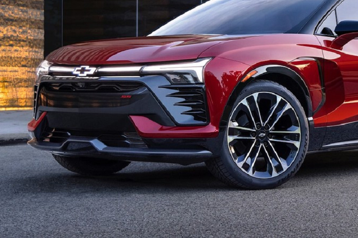 Chevrolet Blazer EV 2023 chinh thuc lo dien, 