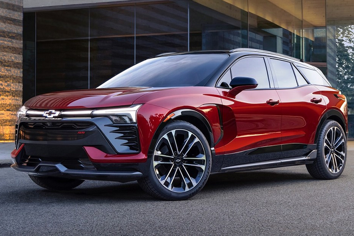 Chevrolet Blazer EV 2023 chinh thuc lo dien, 