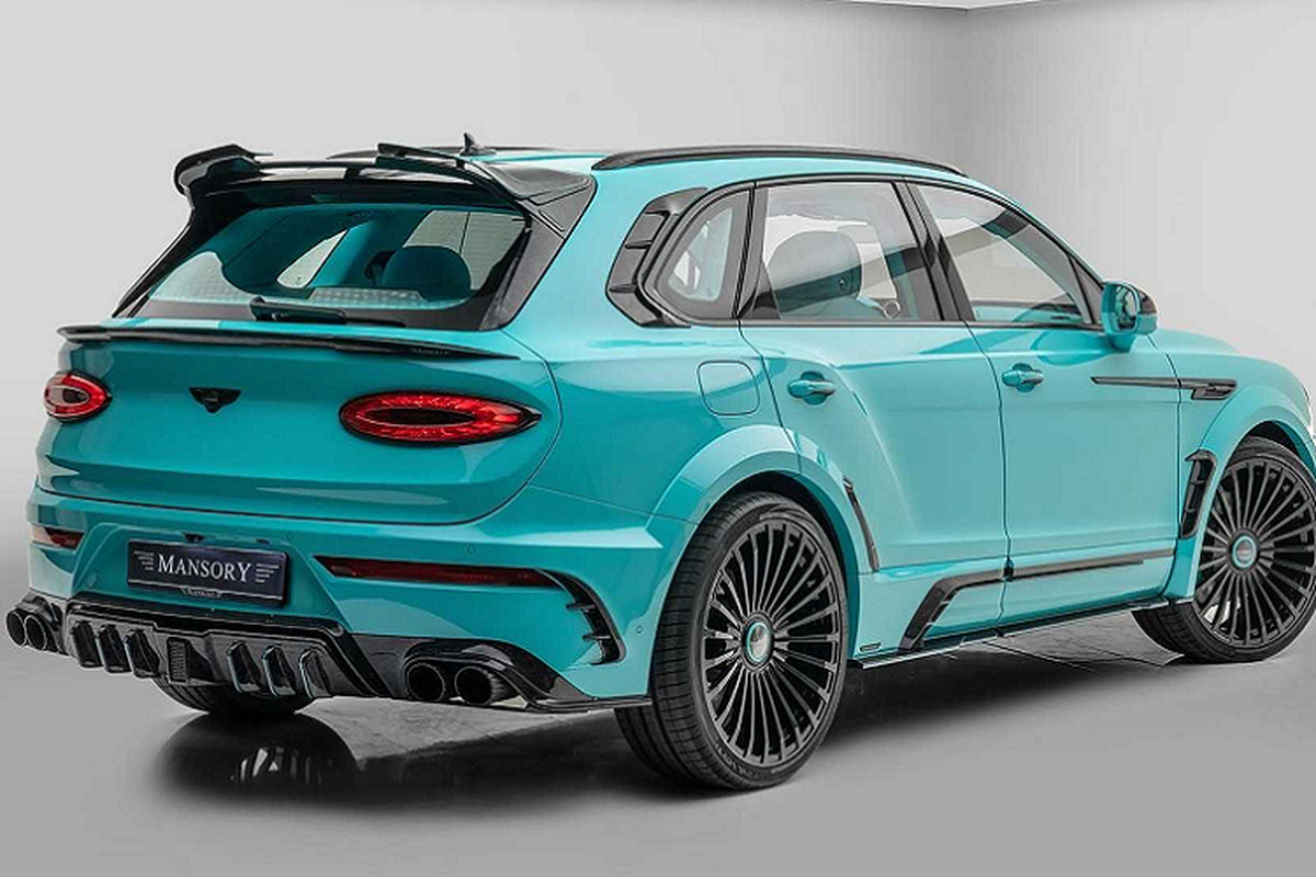 Mansory ra mat Bentley Bentayga Speed Feroza Edition 