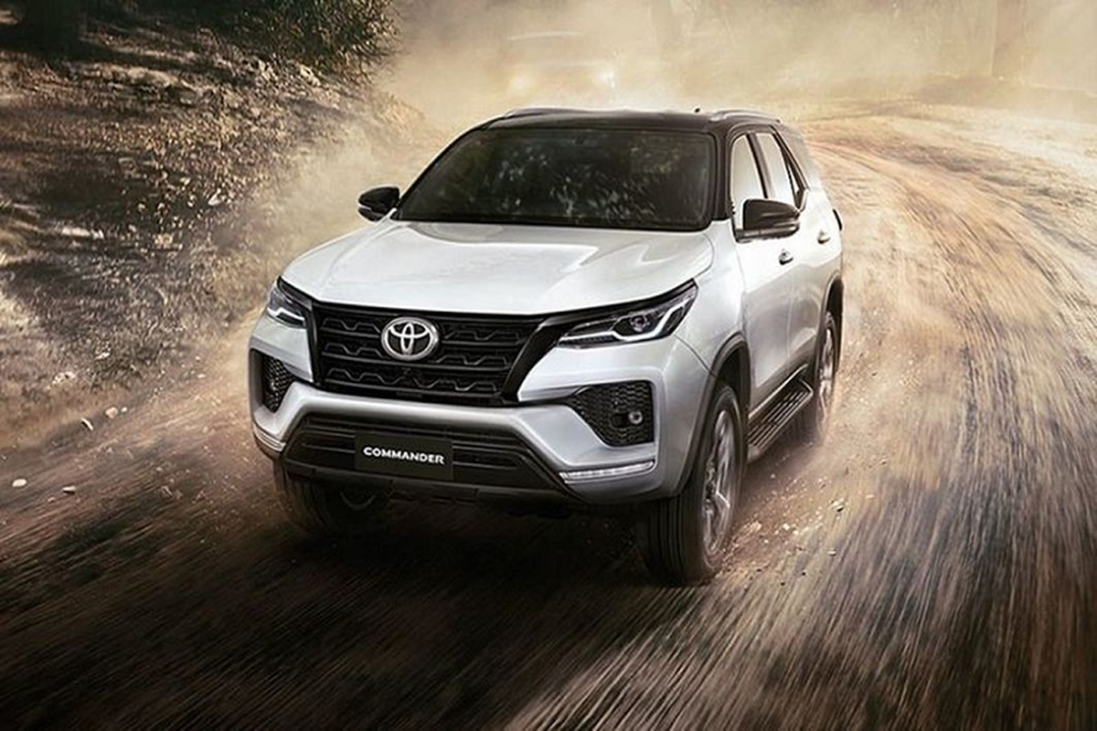 Toyota Fortuner 2023 se co them phien ban hybrid 